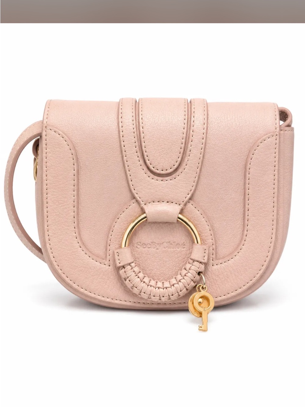 See By Chloe Small Hana Crossbody Bag in Blush Pink